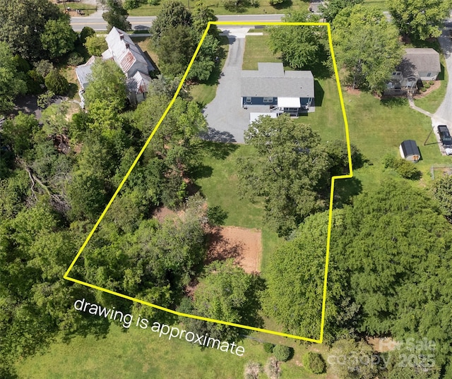 413 London St, Morganton, NC 28655 - bird's eye view