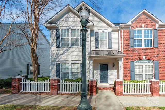 view of townhome / multi-family property