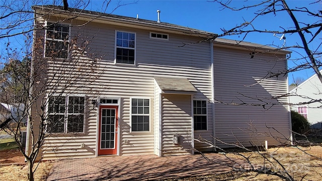 view of rear view of property