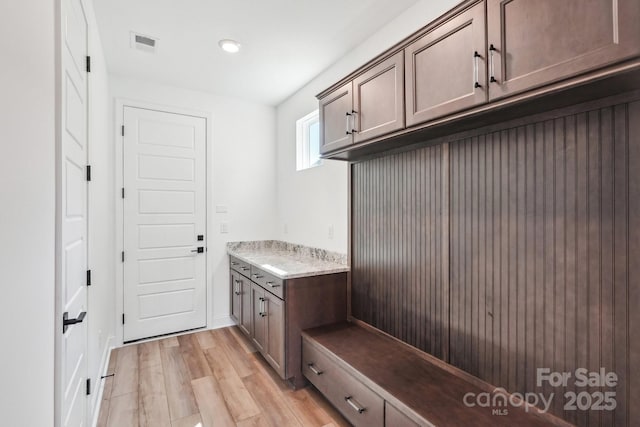 604 Hyder Trl, Tega Cay, SC 29708 - mudroom featuring light wood-style floors and recessed lighting