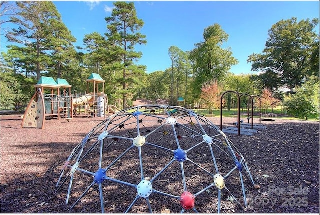 view of communal playground