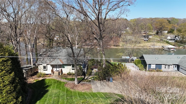 4251 Candlewood Dr, Sherrills Ford, NC 28673 - view of yard with a water view