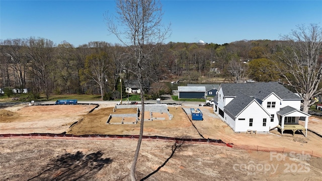 4251 Candlewood Dr, Sherrills Ford, NC 28673 - view from above of property featuring a forest