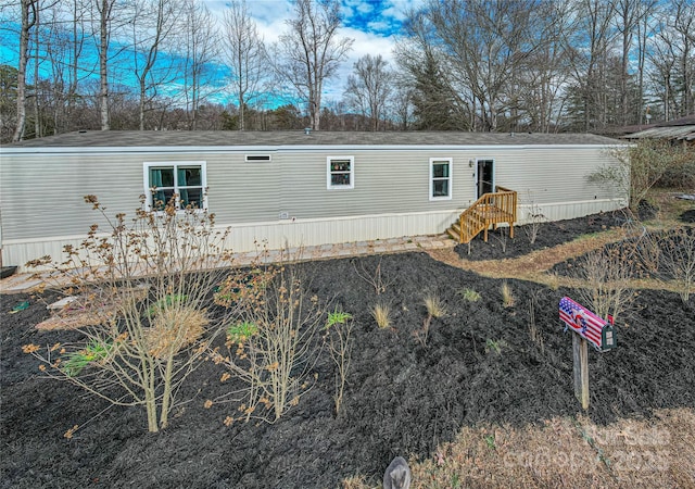 view of rear view of house