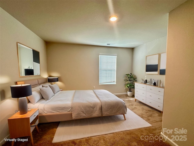 bedroom featuring carpet floors