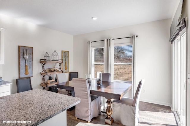 1406 5th Street Dr NE, Hickory, NC 28601 - dining room featuring wood finished floors and recessed lighting