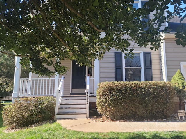 view of entrance to property