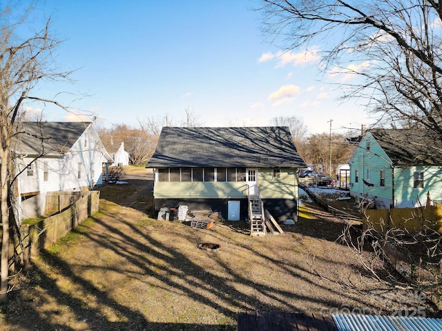 view of back of house