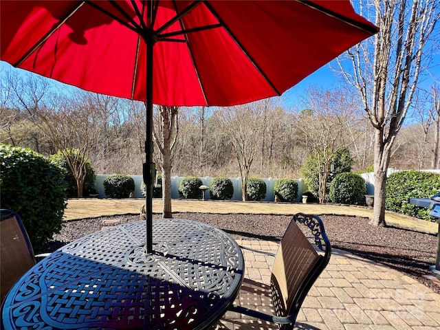 view of patio / terrace