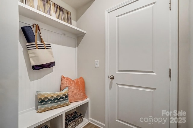 view of mudroom