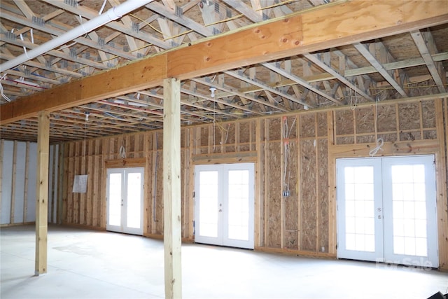 418 Huntington Woods St SE, Lenoir, NC 28645 - misc room featuring french doors