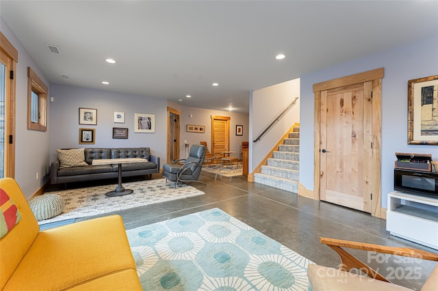 view of living room