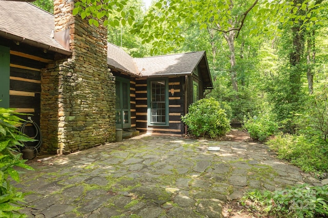 247 Skyuka Mountain Rd, Columbus, NC 28722 - view of patio / terrace