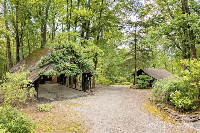 247 Skyuka Mountain Rd, Columbus, NC 28722 - view of dirt / gravel driveway
