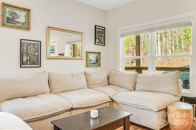 view of living room