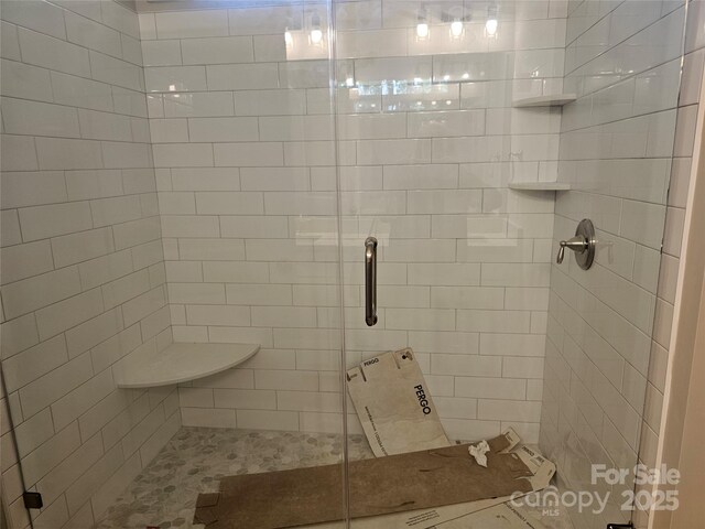 609 Shiloh Unity Rd, Lancaster, SC 29720 - bathroom with a shower stall