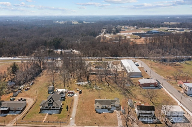 drone / aerial view