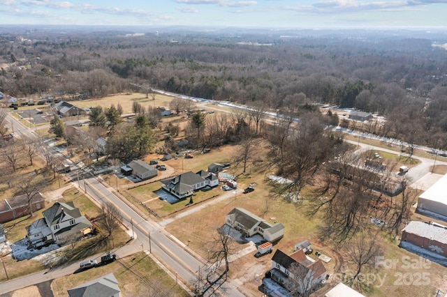 drone / aerial view