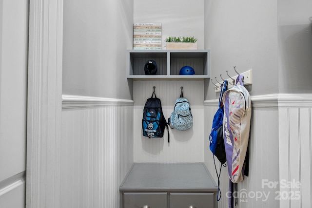 view of mudroom