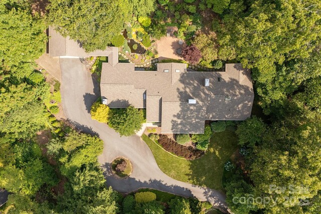 14 Stuyvesant Cres, Asheville, NC 28803 - drone / aerial view