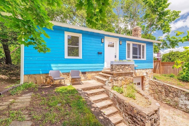 28 Robindale Ave, Asheville, NC 28801 - bungalow-style house featuring fence and a chimney