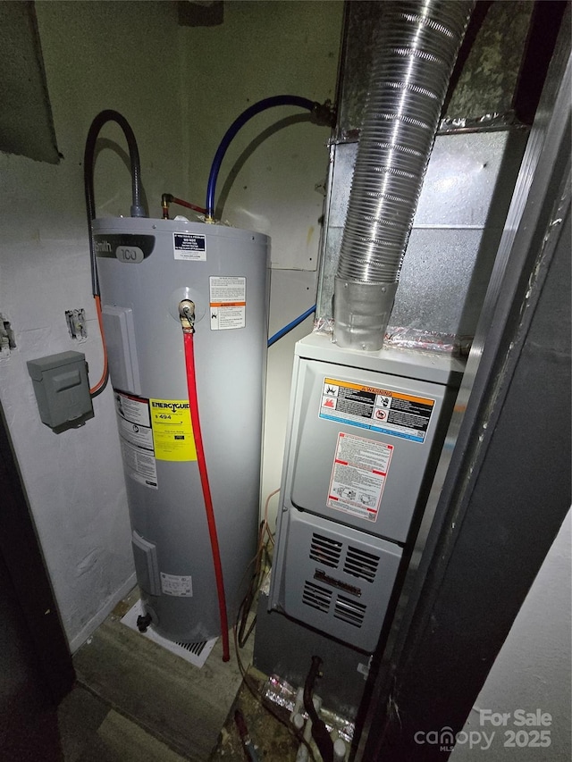 utilities with electric water heater