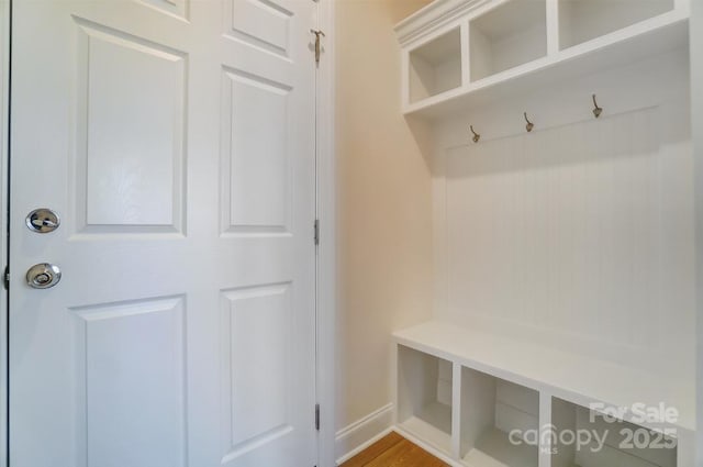 view of mudroom