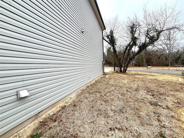 view of side of property