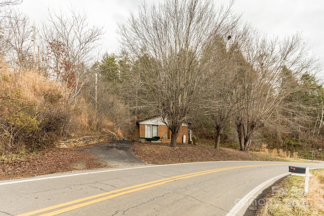 view of road