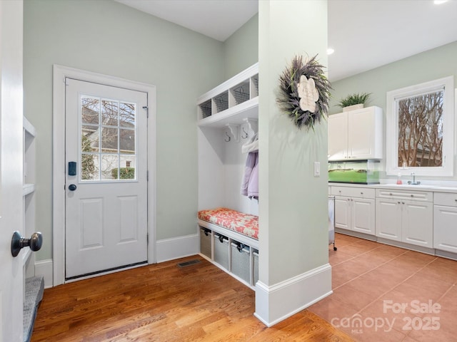 view of mudroom