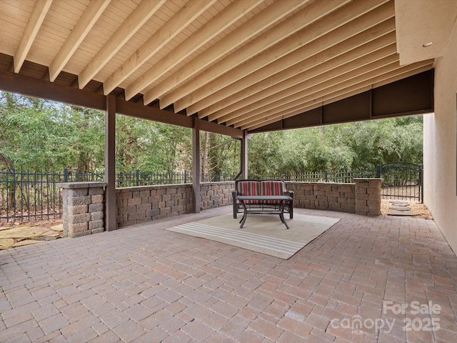 view of patio / terrace