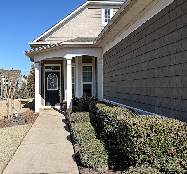 view of property entrance