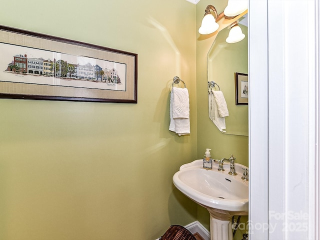 bathroom with sink