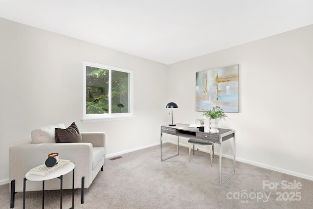10912 Treebark Dr, Charlotte, NC 28226 - office area featuring carpet and baseboards