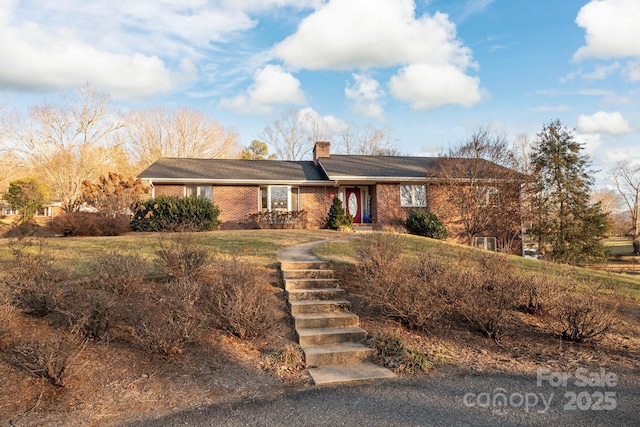 view of ranch-style house