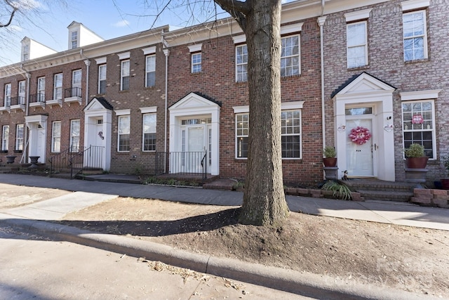 view of townhome / multi-family property