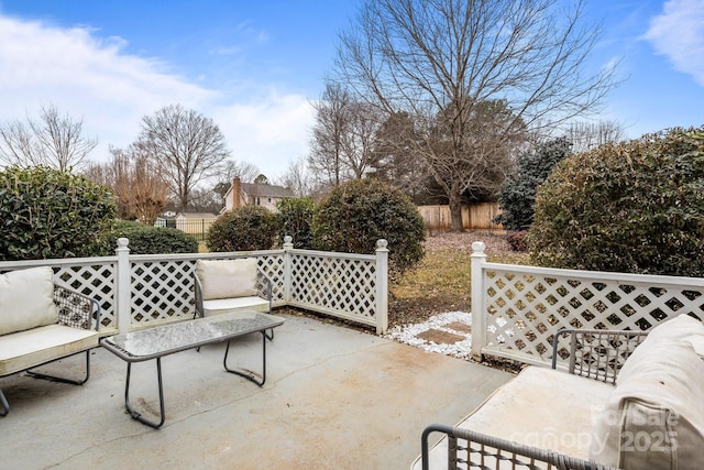 view of patio