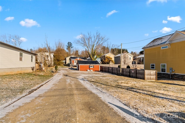 view of street