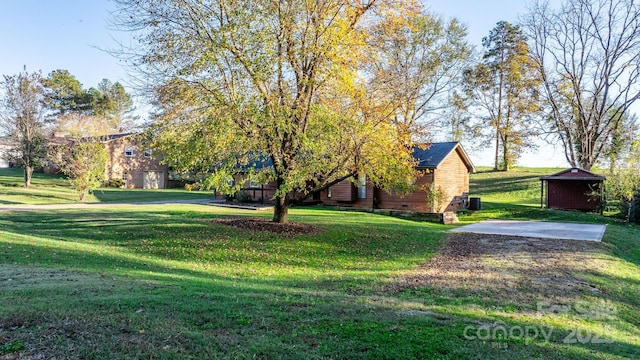 view of yard