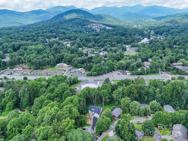 25 Amys Way, Black Mountain, NC 28711 - view of property location with a heavily wooded area and a mountain backdrop