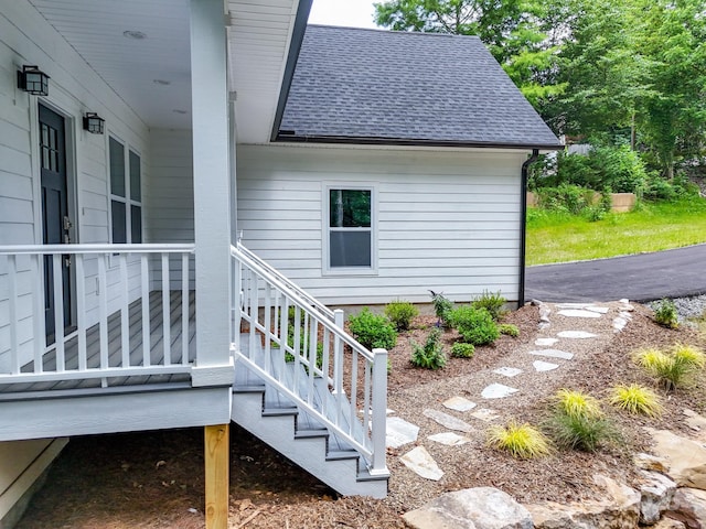 25 Amys Way, Black Mountain, NC 28711 - view of side of property with roof with shingles