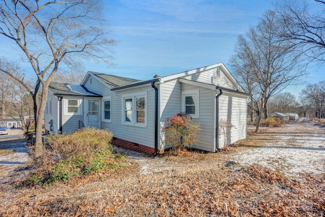 view of property exterior