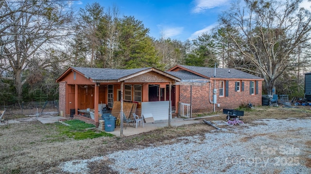 view of front of house