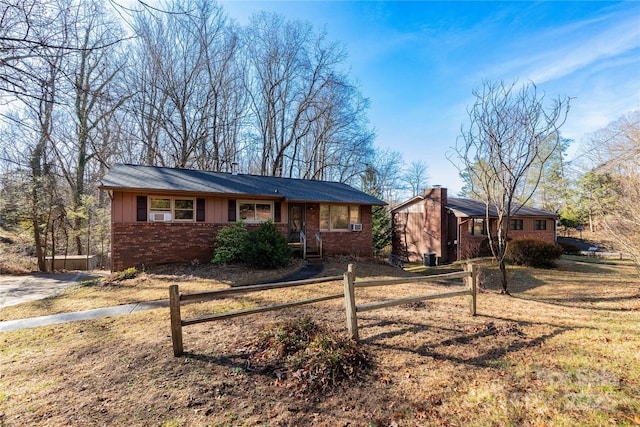 view of ranch-style house