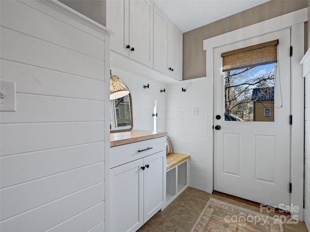 view of mudroom