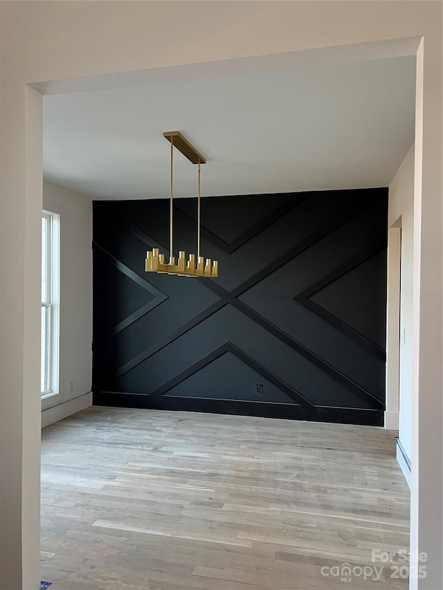 interior space featuring wood-type flooring