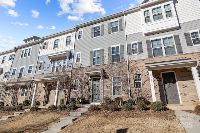 view of townhome / multi-family property