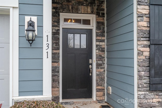 view of entrance to property