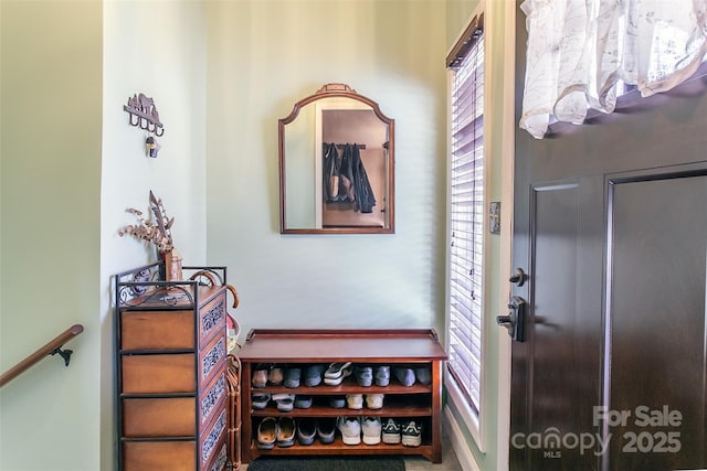 view of entrance foyer