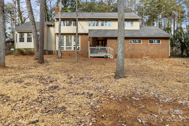 view of rear view of house